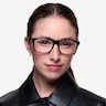 Sydney Black AcetateEyeglass Frames for Women from EyeBuyDirect