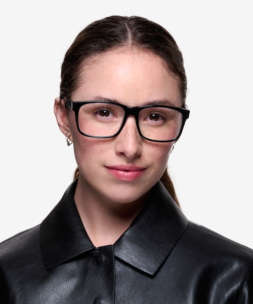 Sydney Black AcetateEyeglass Frames for Women from EyeBuyDirect