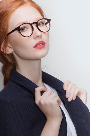 Warm Tortoise Theory -  Fashion Acetate Eyeglasses