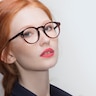 Theory Warm Tortoise AcétateMontures de lunettes de vue pour Femmes d'EyeBuyDirect