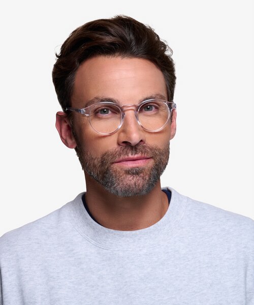 Theory Translucent AcetateEyeglass Frames for Men from EyeBuyDirect