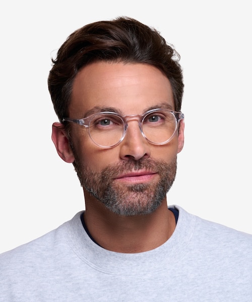 Theory Translucent AcetateEyeglass Frames for Men from EyeBuyDirect