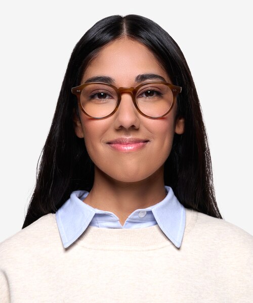 Theory Cognac AcetateEyeglass Frames for Women from EyeBuyDirect