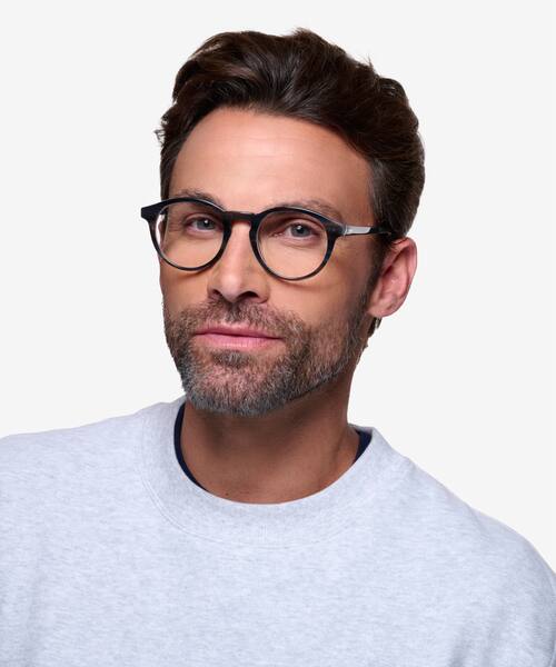 Striped Granite Theory -  Acetate Eyeglasses