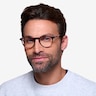 Prism Warm Tortoise AcetateEyeglass Frames for Men from EyeBuyDirect
