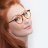 Prism Blonde Tortoise AcétateMontures de lunettes de vue pour Femmes d'EyeBuyDirect