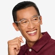 Prism Clear AcetateEyeglass Frames for Men from EyeBuyDirect