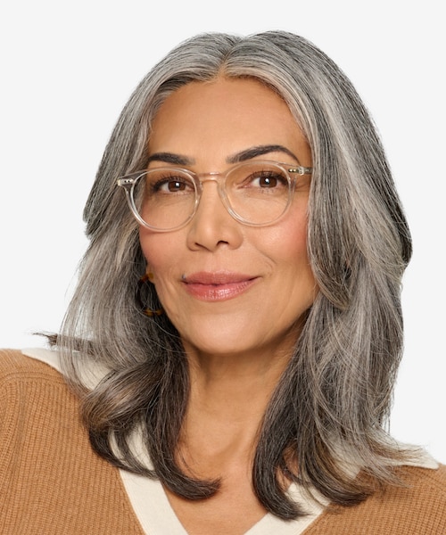 Prism Clear AcetateEyeglass Frames for Women from EyeBuyDirect