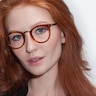 Nostalgia Cinnamon AcetateEyeglass Frames for Women from EyeBuyDirect