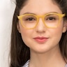 Instant Crush Jaune PlastiqueMontures de lunettes de vue pour Femmes d'EyeBuyDirect