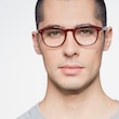 Instant Crush Red PlasticEyeglass Frames for Men from EyeBuyDirect