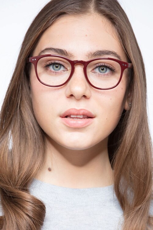 Instant Crush Red PlasticEyeglass Frames for Women from EyeBuyDirect