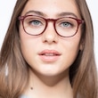 Instant Crush Red PlasticEyeglass Frames for Women from EyeBuyDirect