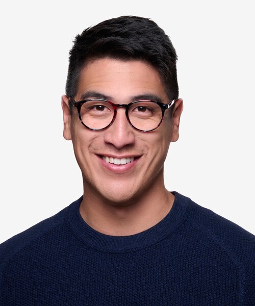 Muse Pink Floral PlastiqueMontures de lunettes de vue pour Hommes d'EyeBuyDirect