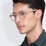 Breeze Beige AcetateEyeglass Frames for Men from EyeBuyDirect