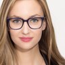 Ornette Blue AcetateEyeglass Frames for Women from EyeBuyDirect