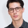 Dreamy Brown Blue Wood-textureEyeglass Frames for Men from EyeBuyDirect