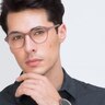 Dreamy Matte Brown AcetateEyeglass Frames for Men from EyeBuyDirect