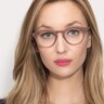 Dreamy Matte Brown AcetateEyeglass Frames for Women from EyeBuyDirect