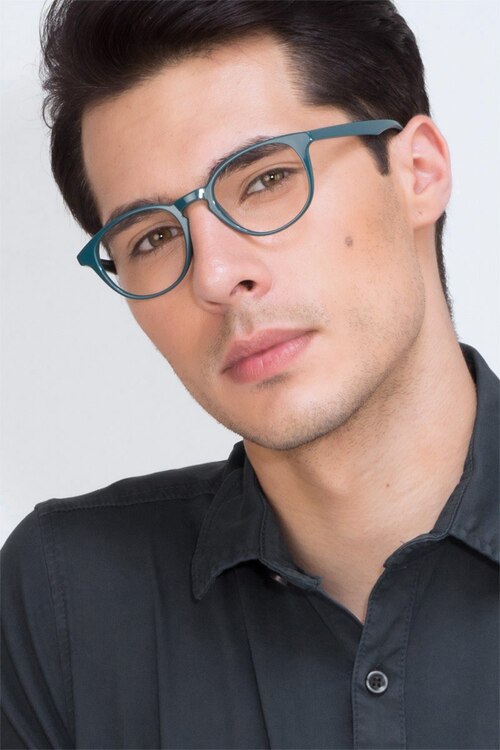 Sea Breeze Green PlasticEyeglass Frames for Men from EyeBuyDirect
