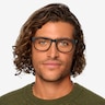 Milo Matte Black PlasticEyeglass Frames for Men from EyeBuyDirect