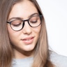 Dinah Matte Black PlastiqueMontures de lunettes de vue pour Femmes d'EyeBuyDirect