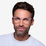 Dinah Matte Pink PlasticEyeglass Frames for Men from EyeBuyDirect