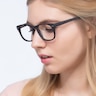 Carla Café AcétateMontures de lunettes de vue pour Femmes d'EyeBuyDirect