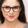 New Bedford Black AcetateEyeglass Frames for Women from EyeBuyDirect