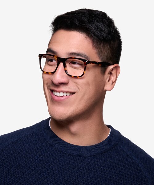 Sam Écailles AcétateMontures de lunettes de vue pour Hommes d'EyeBuyDirect