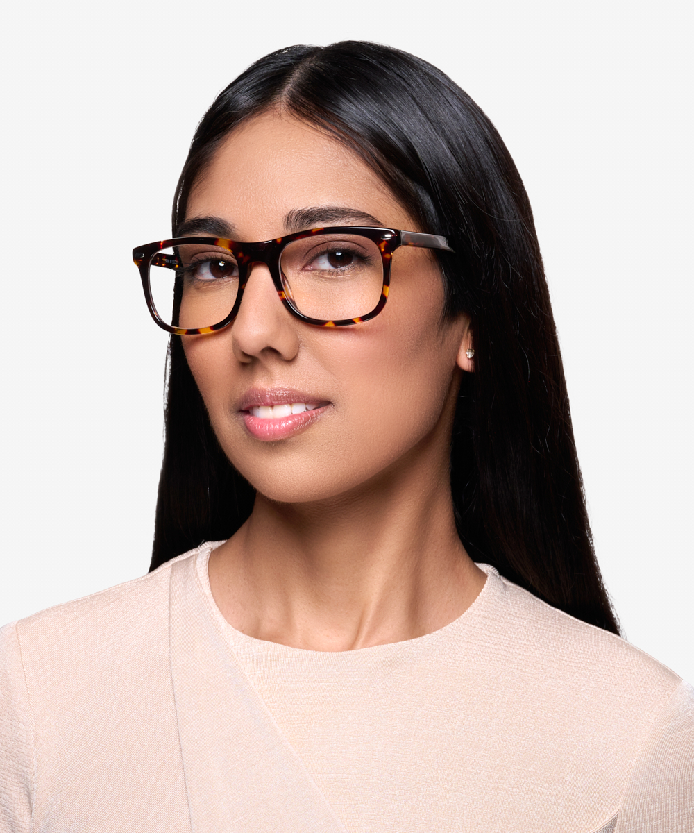 Sam Square Tortoise Full Rim Eyeglasses | Eyebuydirect