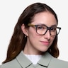 White Pine Black AcetateEyeglass Frames for Women from EyeBuyDirect