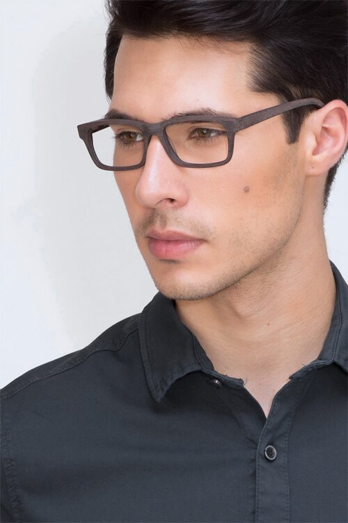 Emory Coffee AcetateEyeglass Frames for Men from EyeBuyDirect