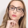 Emory Black PlasticEyeglass Frames for Women from EyeBuyDirect
