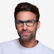 Mandi Teal AcetateEyeglass Frames for Men from EyeBuyDirect