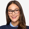 Mandi Black AcetateEyeglass Frames for Women from EyeBuyDirect