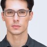 Mesquite Coffee Wood-textureEyeglass Frames for Men from EyeBuyDirect