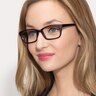 Mesquite Black PlasticEyeglass Frames for Women from EyeBuyDirect