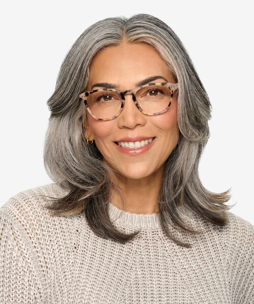 Notting Hill Ivory Tortoise AcetateEyeglass Frames for Women from EyeBuyDirect