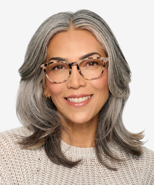 Notting Hill Ivory Tortoise AcetateEyeglass Frames for Women from EyeBuyDirect