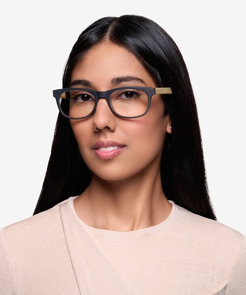 Panama Black AcetateEyeglass Frames for Women from EyeBuyDirect