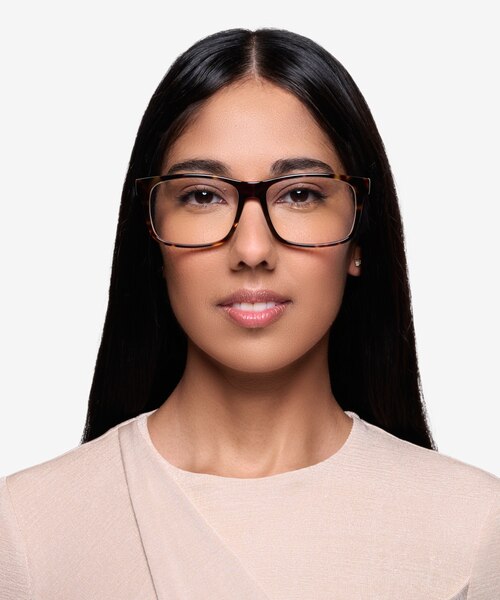 Sydney Tortoise AcétateMontures de lunettes de vue pour Femmes d'EyeBuyDirect