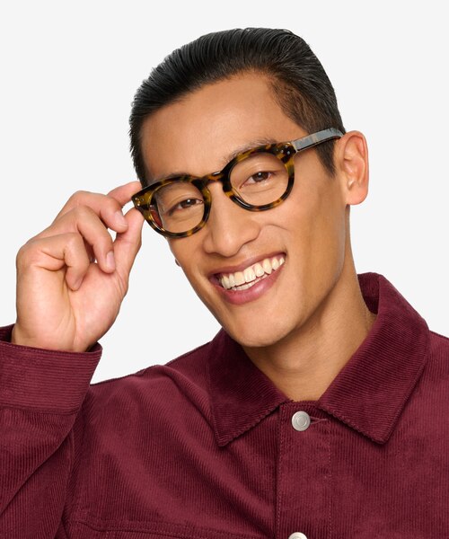 Morla Écailles AcétateMontures de lunettes de vue pour Hommes d'EyeBuyDirect