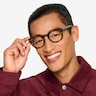 Morla Écailles AcétateMontures de lunettes de vue pour Hommes d'EyeBuyDirect
