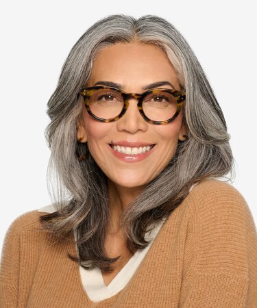 Tortoise Morla -  Vintage Acetate Eyeglasses