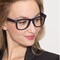 Atlee Matte navy Plastique Montures de lunettes de vue pour Femmes d'EyeBuyDirect