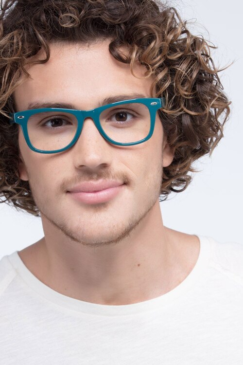 Atlee Green PlasticEyeglass Frames for Men from EyeBuyDirect