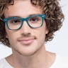 Atlee Green PlasticEyeglass Frames for Men from EyeBuyDirect