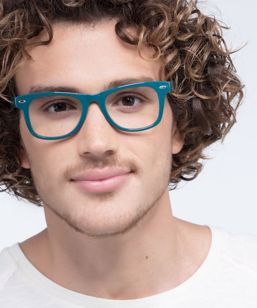 Atlee Green PlasticEyeglass Frames for Men from EyeBuyDirect