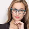 Atlee Green PlasticEyeglass Frames for Women from EyeBuyDirect